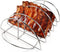 Spareribs houder voor de barbecue