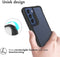 iMoshion Hoesje Geschikt voor Samsung Galaxy S21 FE Hoesje - iMoshion Rugged Hybrid Case - Zwart / Transparant