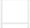vidaXL - Salontafelpoten - 2 - st - 80x(72-73) - cm - staal - wit