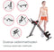 5mins Shaper Ab Trainer Buikspier apparaat Full Body Fitness apparaat Buik Core trainer Buikspierbank verstelbaar inklapbaar - 5 Minute Hometrainer voor thuis, buikspieren, billen, armen, benen, taille