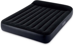 Intex Pillow Rest Classic - Dura-Beam luchtbed 2 persoons - 203x152x25cm - Zwart donkerblauw