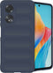 imoshion Hoesje - Geschikt voor Oppo A58 - EasyGrip Backcover - Donkerblauw