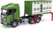 Bruder 03548 - Scania Super 560R Veetransportwagen met Koe
