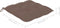 vidaXL - Stoelkussens - 4 - st - 40x40x7 - cm - oxford - stof - taupe