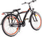 AMIGO Roady Jongensfiets 24 Inch - Kinderfiets voor 8 tot 12 Jaar - 115+ cm - 3 Versnellingen - Zwart/Oranje