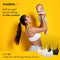 Medela 3-in-1 Voedings- en kolf bh - Ademend en met verstelbare bandjes - Zwart - Maat L