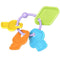 Baby cadeau - Sleutel rammelaar - Stapelaar - Trekolifant