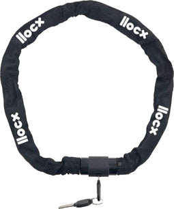 LLOCX Kettingslot - 1 Meter - 5mm Roestvrij Staal - Zwarte Sleeve