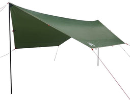 vidaXL - Kampeerluifel - waterdicht - 430x380x210 - cm - groen