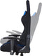 Gamestoel Thomas - bureaustoel racing gaming - stof bekleding - zwart blauw