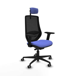 Bureaustoel Piqueras y Crespo D036G2W Licht Blauw