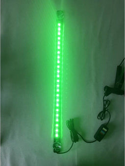 All Ride Lichtbalk Auto - Lichtstaaf voor Binnenzijde Voorruit - Zuignap Bevestiging - 7 Kleuren - 24 LED's - Sigarettenplug Aansluiting - Incl. Kabel 50 CM