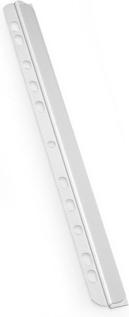 Durable Transparante klemrails - 30 vel - 3mm x 14,5 mm - 50 st.