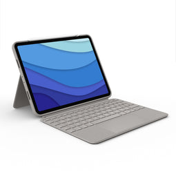 Logitech Combo Touch - Toetsenbord met Trackpad - Compatibel met iPad Pro 11-inch (1st 2nd 3rd gen) - Sand