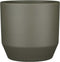 Mica Decorations Nola Bloempot - 27x27x25 cm - Keramiek - Donkergroen