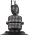 Steinhauer Bikkel XXL 7834ZW - Hanglamp - Ø52 cm zwart industrieel
