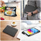 Dux Ducis - Tablet hoes geschikt voor Apple iPad 10 10.9 (2022) - Domo Book Case - Auto Wake/Sleep functie - Zwart