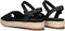 TOMS Abby Sandalen - Wandelsandalen - Gekruiste band - Zwart - Maat 41