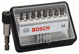 Bosch 8+1-delige Robust Line bitset S Extra Hard - Schroefbitjes - Extra hard