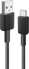 Anker 322 - USB-C Kabel - Snelladen en Datatransfer - Zwart