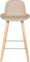 Zuiver Albert Kuip Barkruk 65 cm Taupe - Set van 2