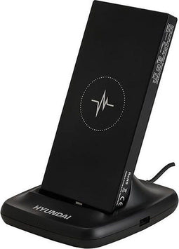 Hyundai Powerbank met docking station en draadloos opladen - 10.000 mAh