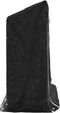 vidaXL - Haardhoutrek - met - regenhoes - 200,5x41x110,5 - cm - staal