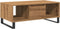 vidaXL - Salontafel - 90x50x36,5 - cm - bewerkt - hout - artisanaal - eikenkleurig