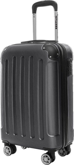 Handbagage Koffer - Trolley - Cijferslot - 54x36x20cm - 38L - Zwart