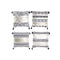 Kussen DKD Home Decor Zwart Gouden Polyester Katoen Aluminium Arabisch (45 x 10 x 45 cm) (4 Stuks)