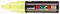 Markeerstift POSCA PC-8K Fluor Geel (6 Stuks)
