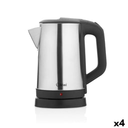 Waterkoker Kiwi Staal 1800 W 1,7 L (4 Stuks)