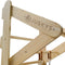 Wandrek kinderen - Klimrek - Touwladder en turnringen - Natuurlijk