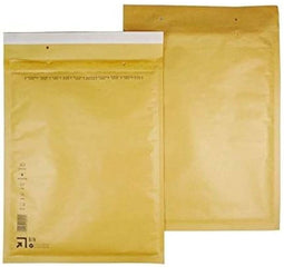 INTERMARK Airfickor - Enveloppen 100 x 165 mm - Bruin Papier 200 Stuks