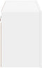 vidaXL - Tv-meubel - wandgemonteerd - 80x30x41 cm - wit