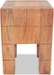 vidaXL - Kruk - massief - mahoniehout