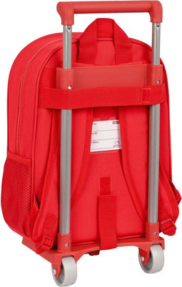 Schoolrugzak met Wielen Hello Kitty Spring Rood (26 x 34 x 11 cm)