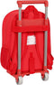 Schoolrugzak met Wielen Hello Kitty Spring Rood (26 x 34 x 11 cm)