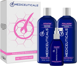 Mediceuticals Advanced Hair Restoration for Women kit Normal - Normale shampoo vrouwen - Voor Alle haartypes -