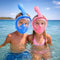 Travelhawk Snorkelset Kinderen - Full Face Mask - Anti-condens - Blauw