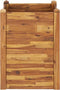 vidaXL - Plantenbak - verhoogd - 60x60x84 - cm - massief - acaciahout