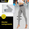 Three4One Legging - Sportlegging dames - Compressie & Scrunch butt effect - Grijs & Roze (2 stuks)