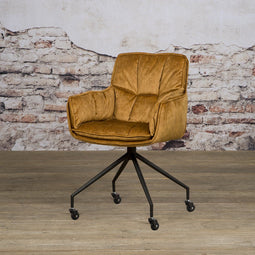 SIDD Saronno armchair - fabric Yellow YC1939-7