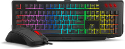Ozone Double Tap - Toetsenbord - Semimechanisch - Qwerty ES - FullSize - USB 2.0