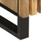 vidaXL - Dressoir - 38x34x160 - cm - massief - ruw - mangohout
