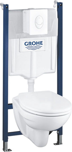 GROHE Solido - Inbouwreservoir Toiletset - Dual Flush 3/6 l - Wit
