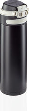 Leifheit Flip - Isoleerbeker - 600 ml - Lekvrij - Zwart
