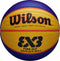 Wilson Fiba 3x3 replica - Basketbal - Geel Blauw - Outdoor - Maat 6