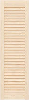 vidaXL - Kastdeuren - met - lamellen - 4 - st - 99x29,5 - cm - massief - grenenhout