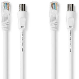 Nedis CSGL4500WT15 - Coax Kabel - 150cm - Wit